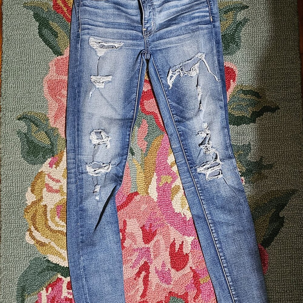 American Eagle High Rise Jegging Size 2